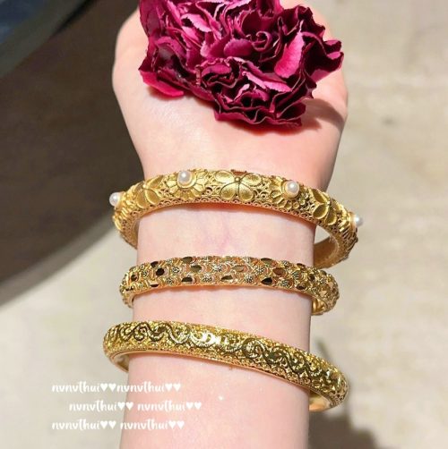 18k Gold Plated Wave Honeycomb Bracelet Fashion Jewelry