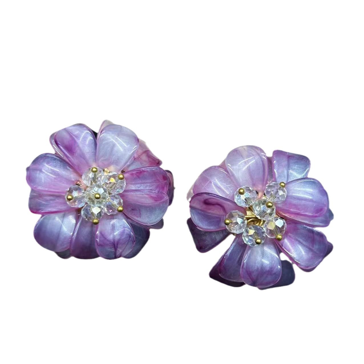 Flower Stud Earrings for Women