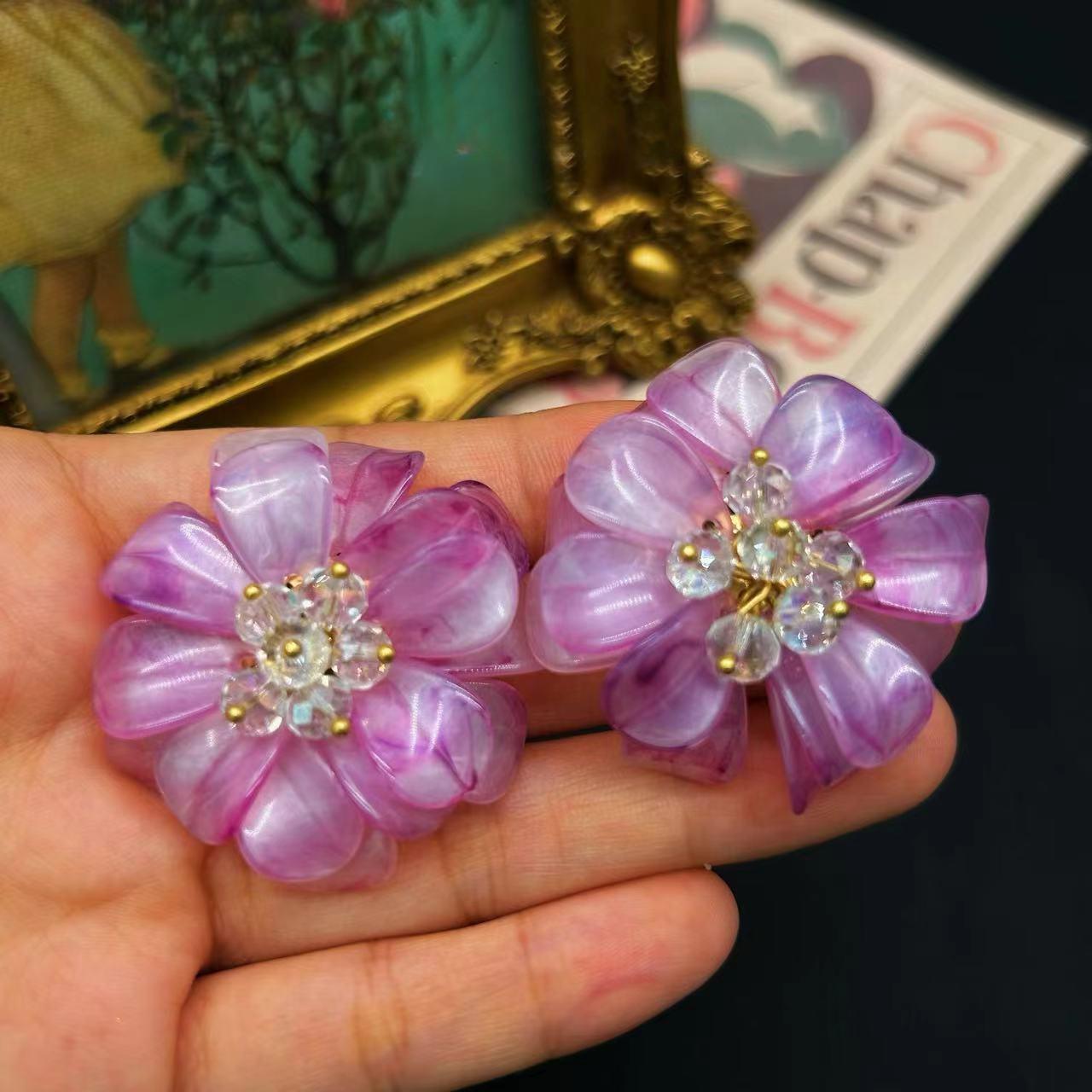 Flower Stud Earrings