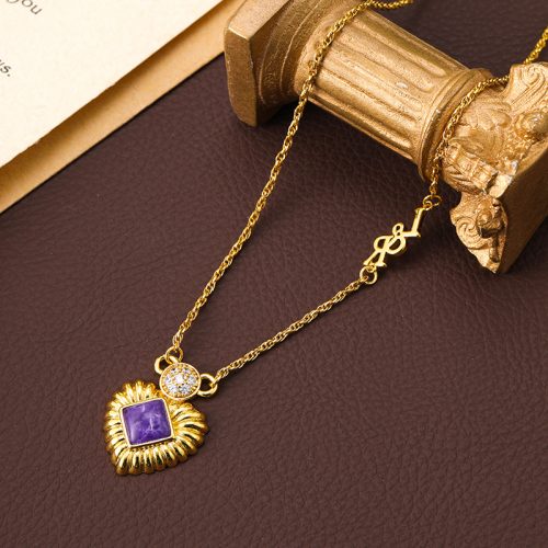 amethyst necklace