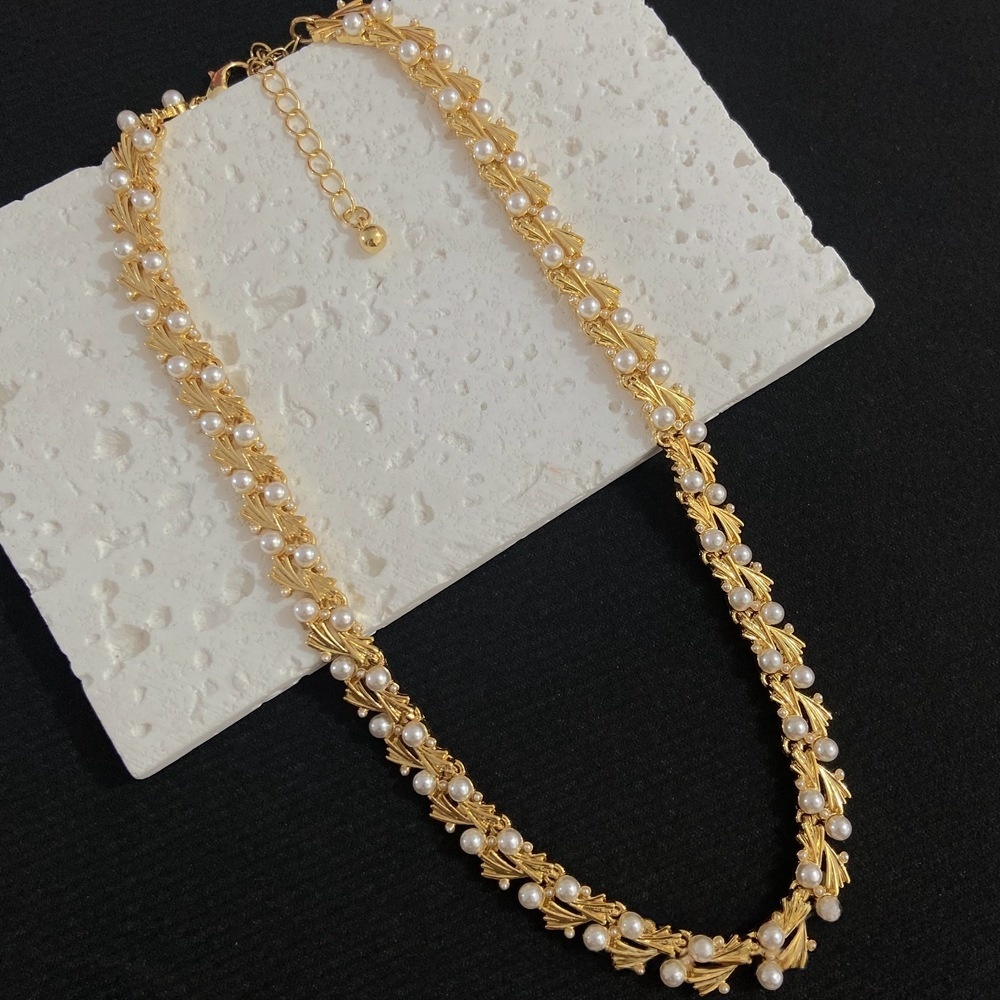 gold necklace