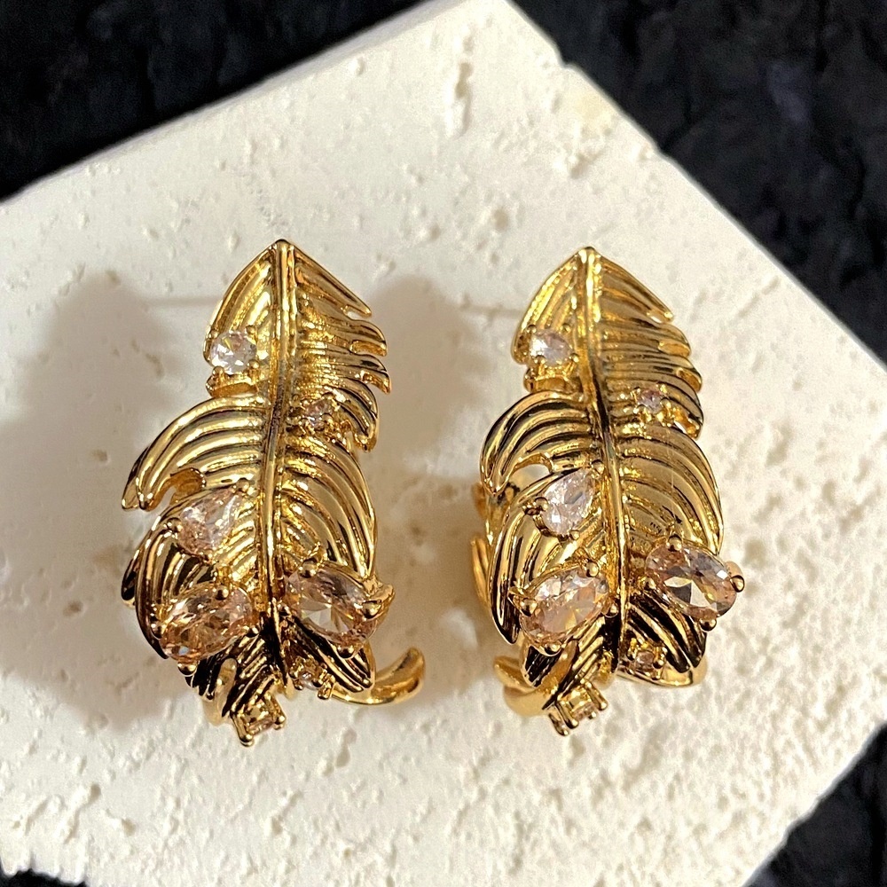 leaf earring
