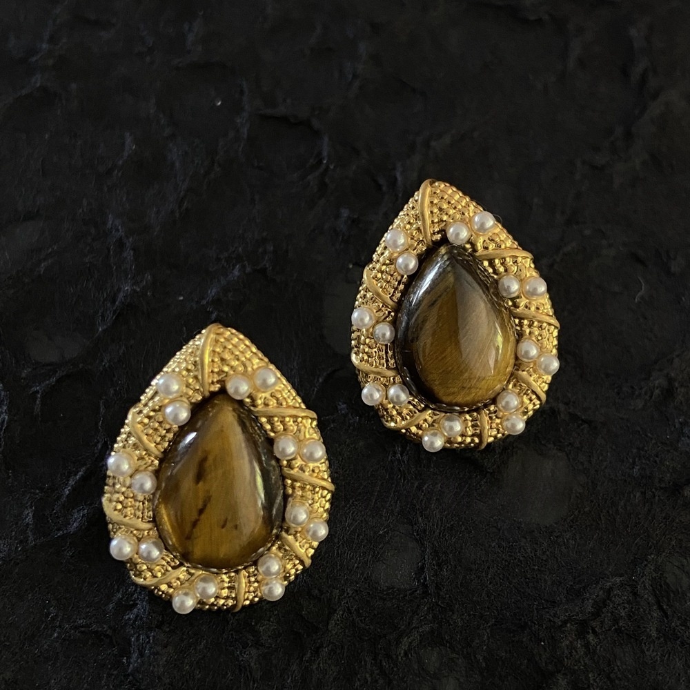 yellow earrings